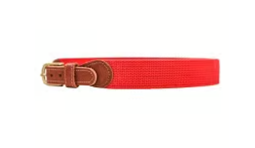 Red Woven Belt