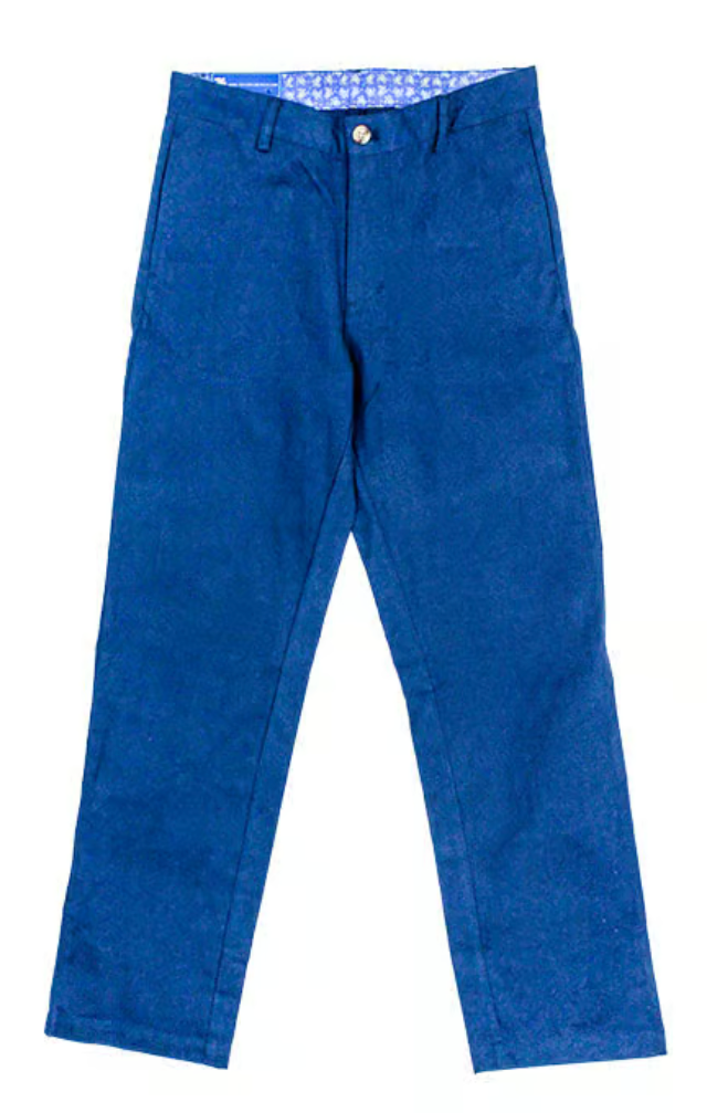 Navy Twill Pants
