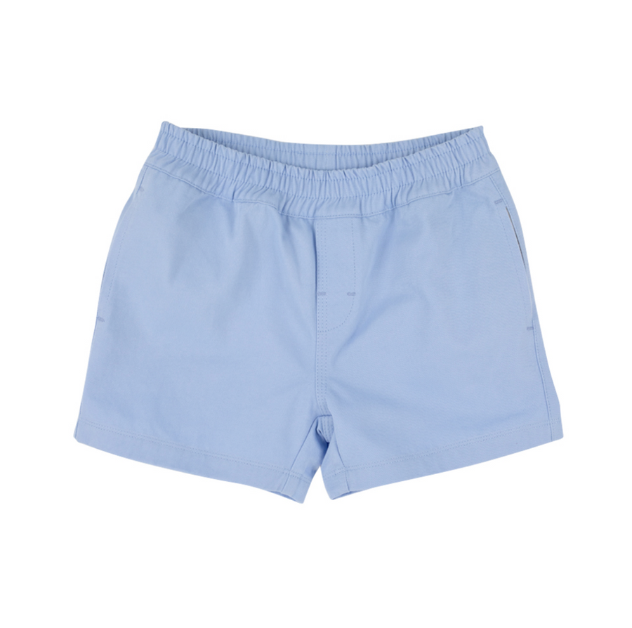 Sheffield Shorts- Twill Beale Street Blue with Worth Avenue White Stork