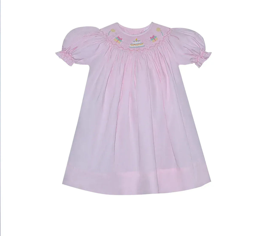 Pink Birthday Georgette Dress