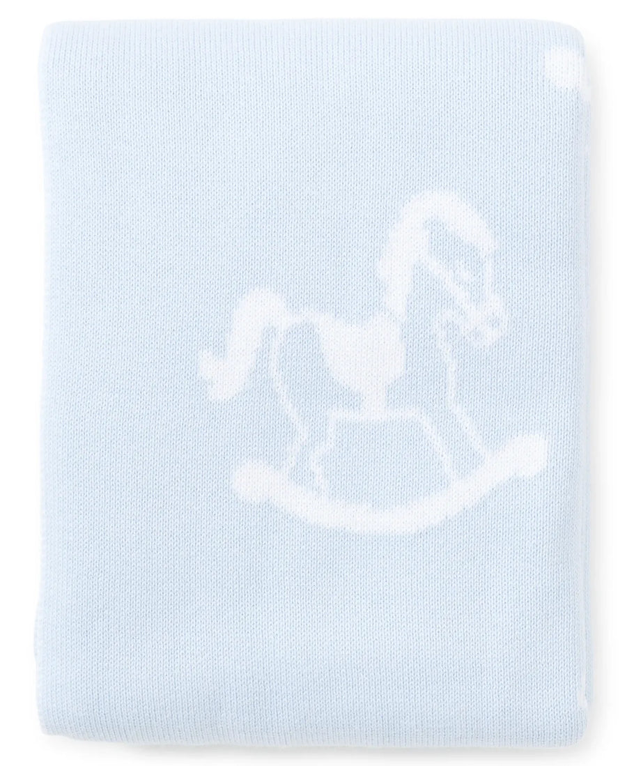 Rocker Novelty Blanket in Blue