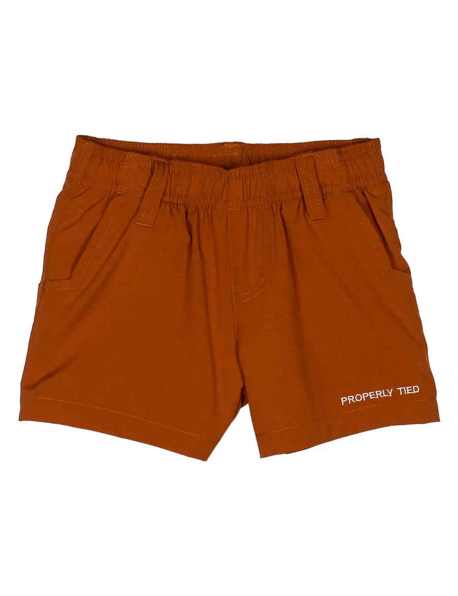 Boys Pintail Short in Sandstone