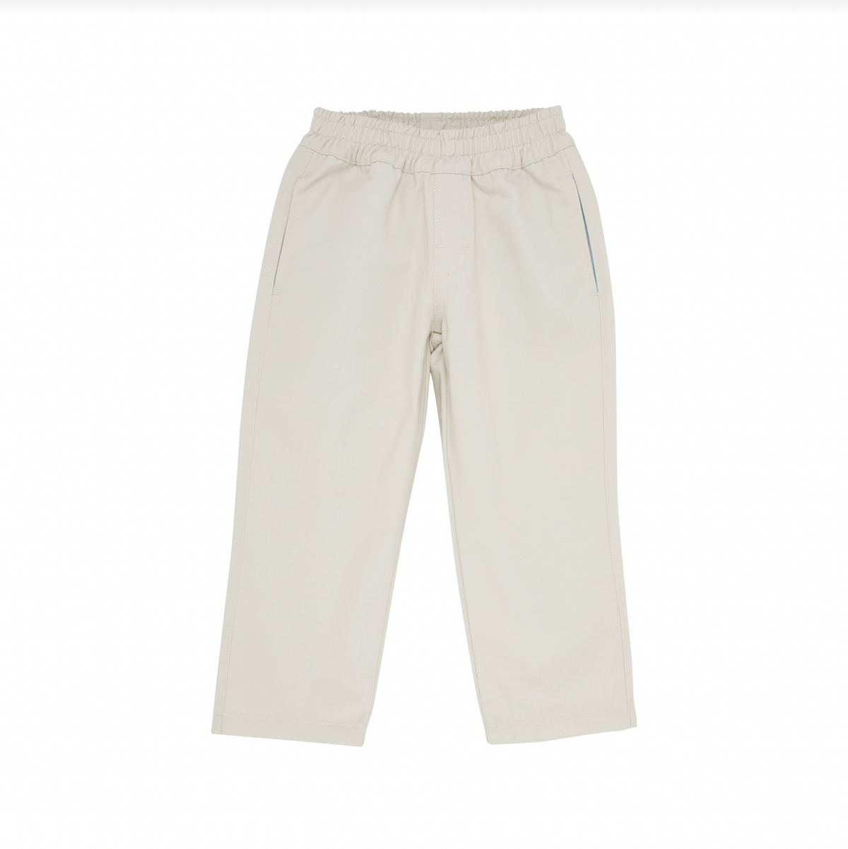 Sheffield Pants- Twill in Saratoga Stone with Saratoga Stone Stork