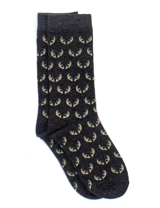Boys Lucky Duck Sock Antlers