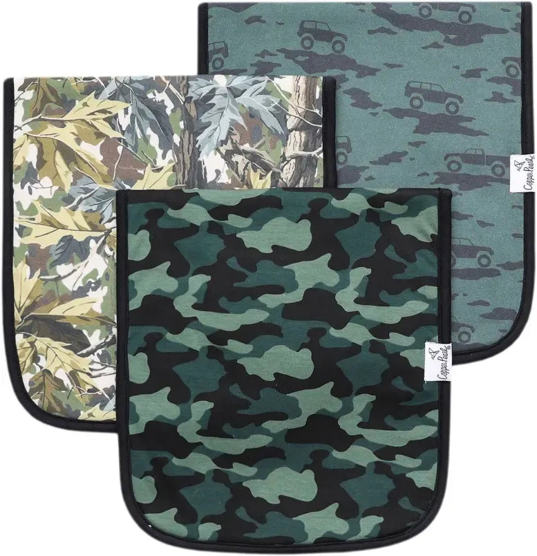 Burp Cloth in Hunter