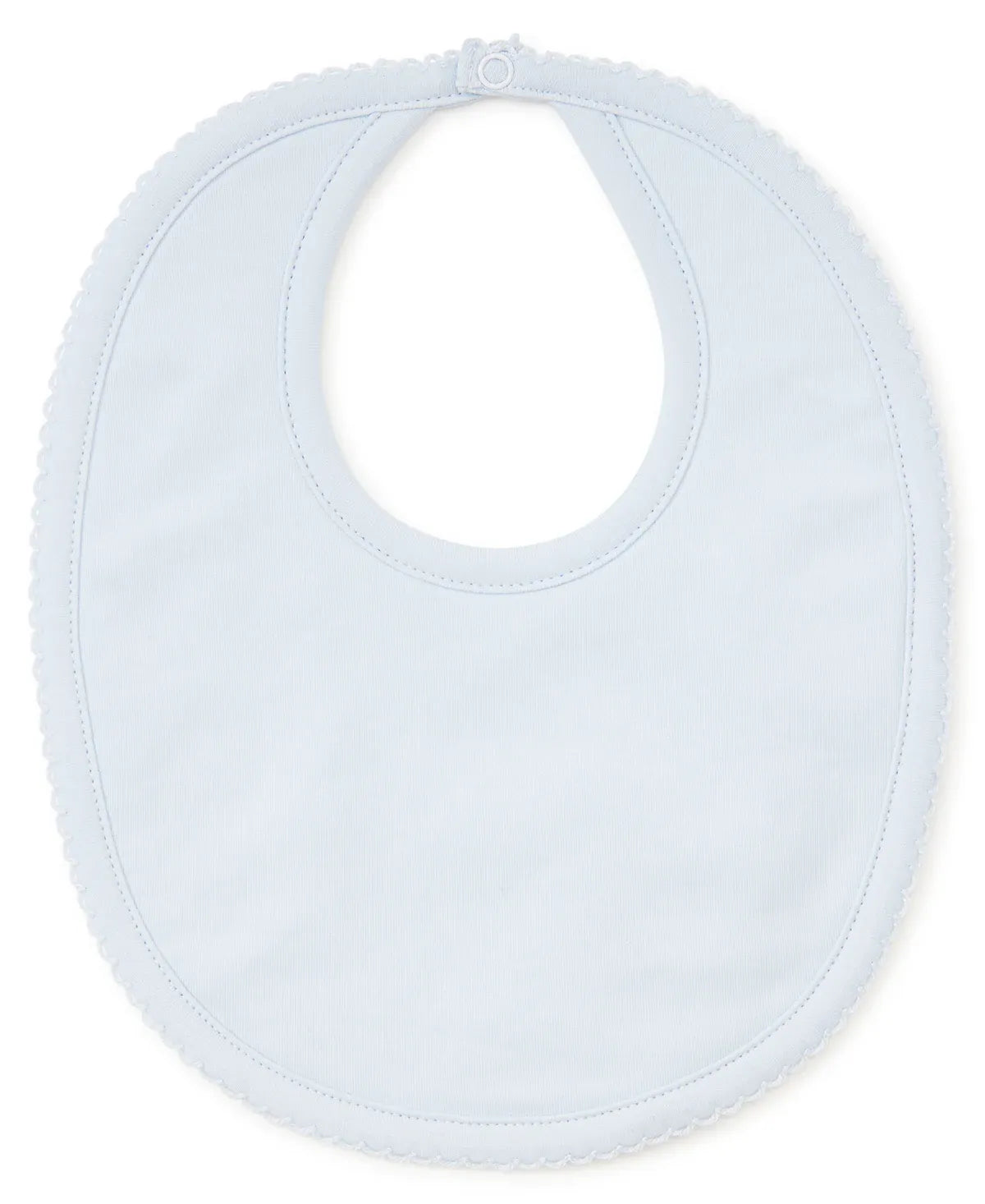 Light Blue Kissy Basic Bib