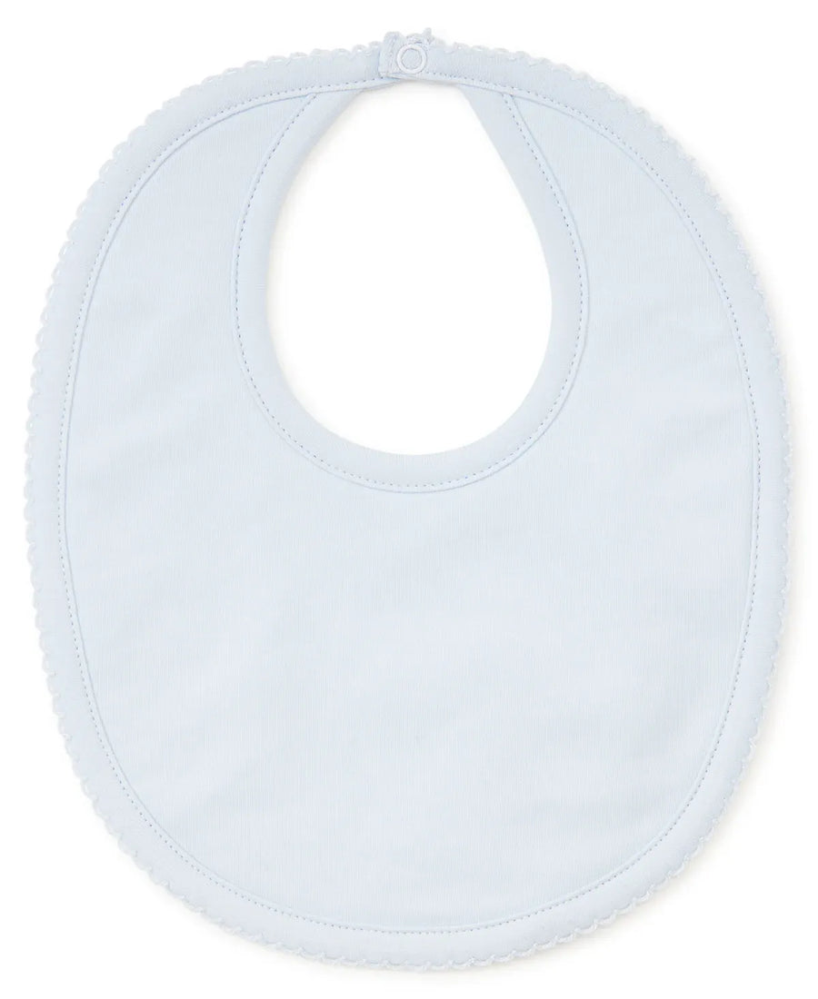 Light Blue Kissy Basic Bib