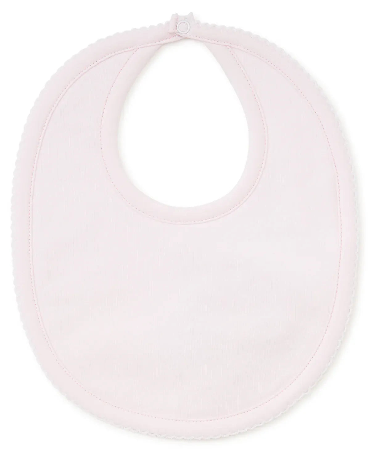 Pink & White Kissy Basics Bib