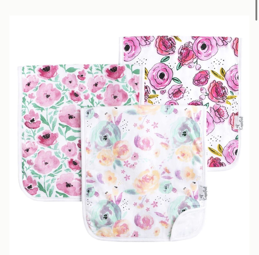 Bloom Burp Cloths