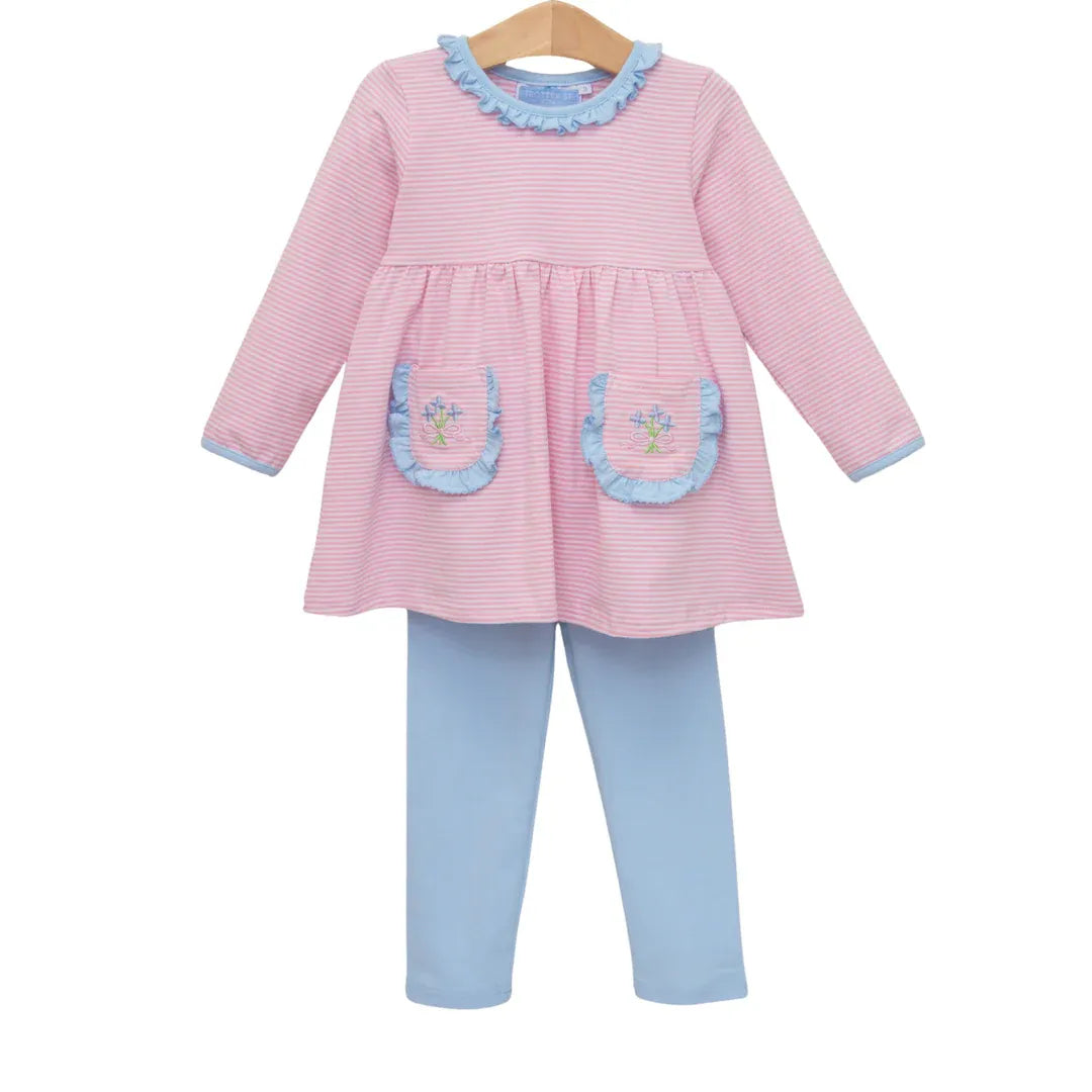 Flower Bouquet Pant Set