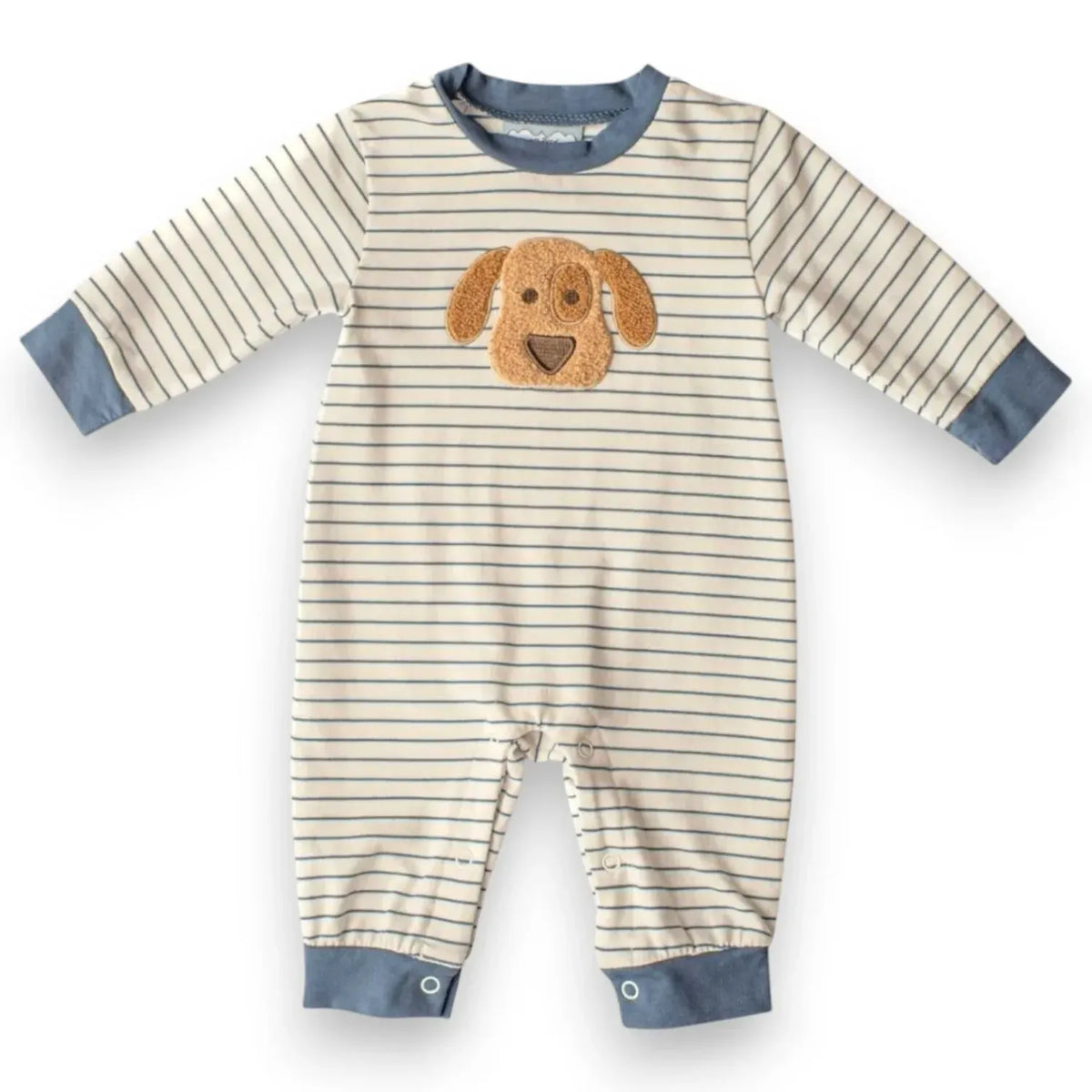 Puppy Applique Boys Romper