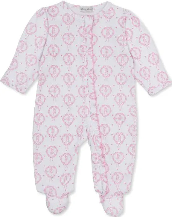 Petite Pirouettes Zipper Footie