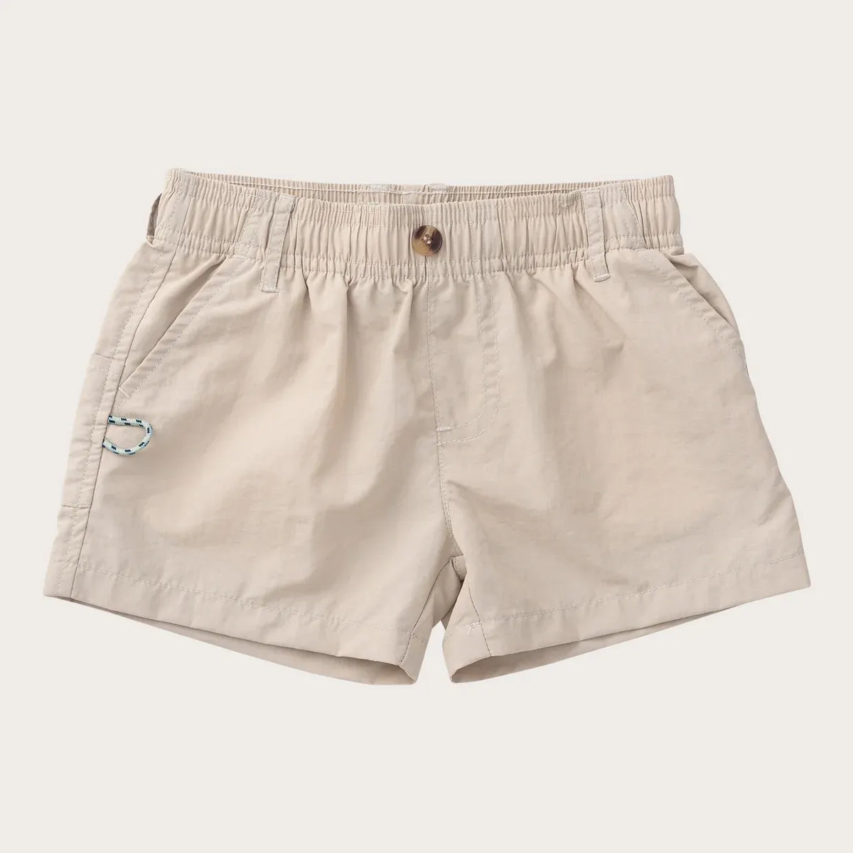 Boys Outrigger Performance Short in Khaki