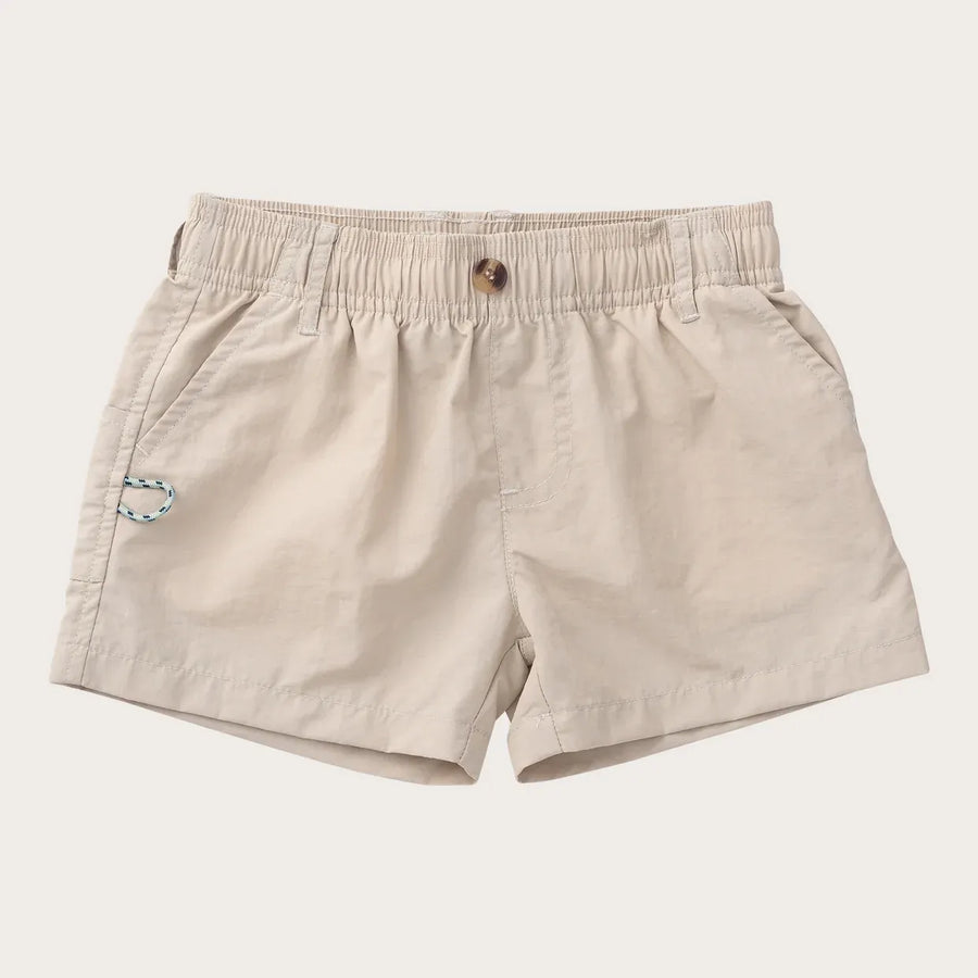 Boys Outrigger Performance Short in Khaki
